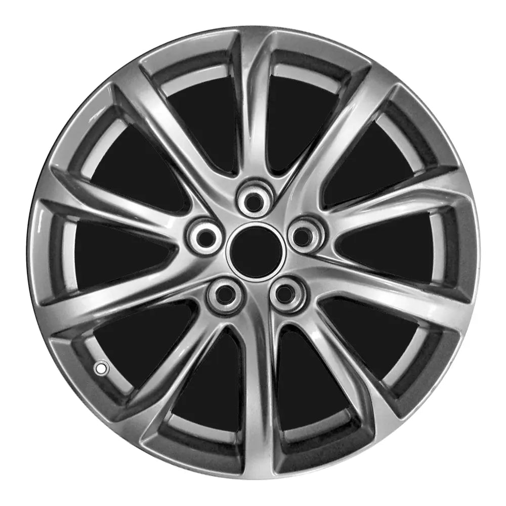18x8 inch Cadillac XT4 rim ALY04822 Silver OEM wheels for sale 23370184