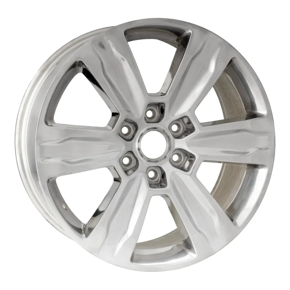 Angle view of the 20 Ford F150 wheel replacement 20152020 replica rim ALY10004U80N
