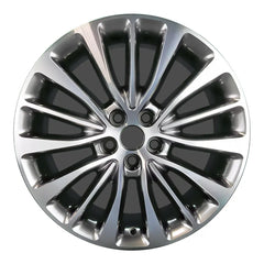 18x8 inch Lincoln MKX rim ALY10072. machined hypersilver wheel at  OEMwheels.forsale FA1C1007B1A, FA1Z1007B, 