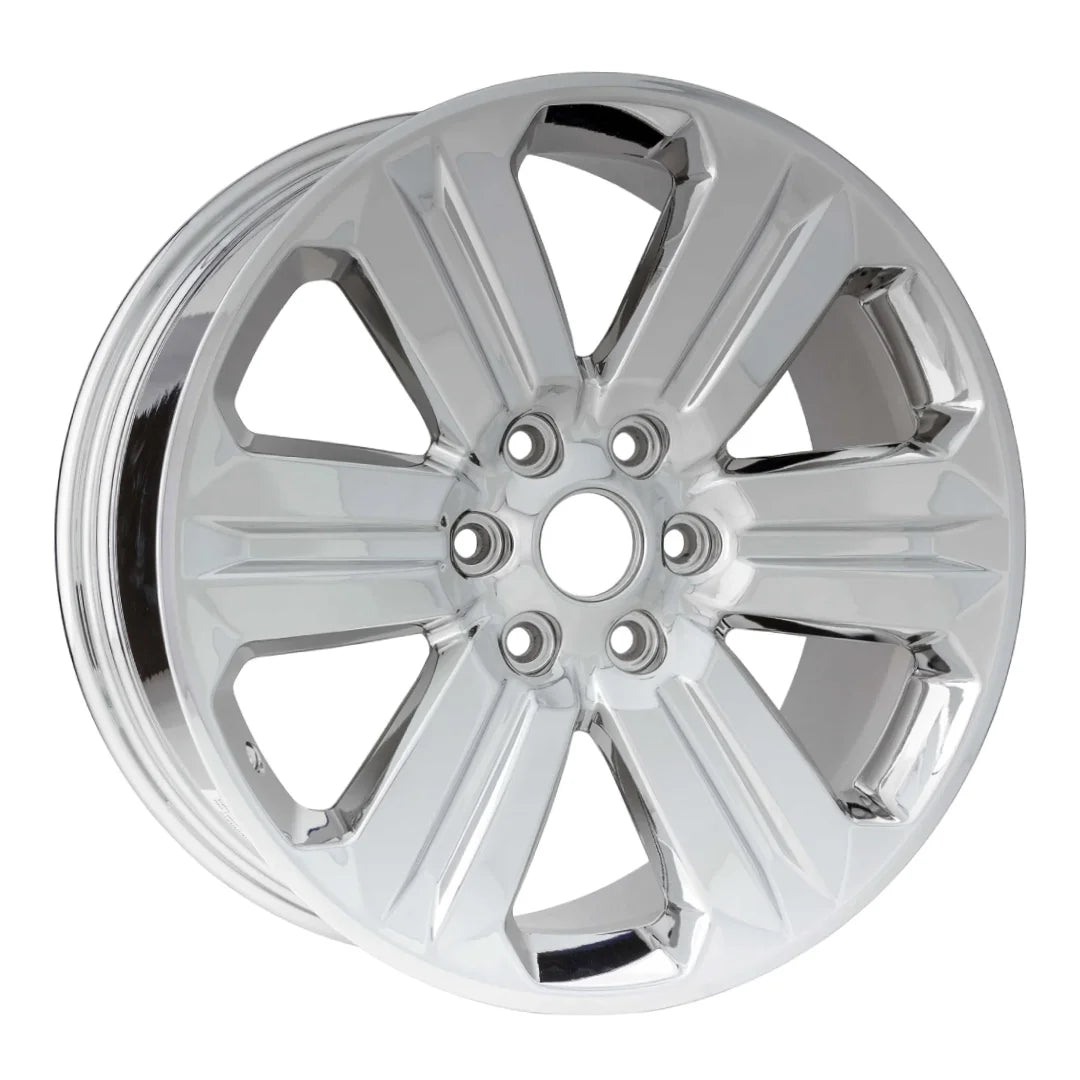 Angle view of the 20 Ford F150 wheel replacement 2018-2020 replica rim ALY10171U95N