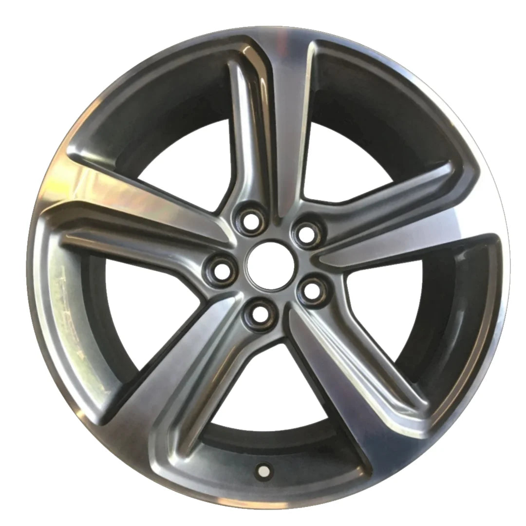 Front view of the 18" 2020-2023 Ford Edge wheel replacement ALY10193U10N replica rim kt4z1007b