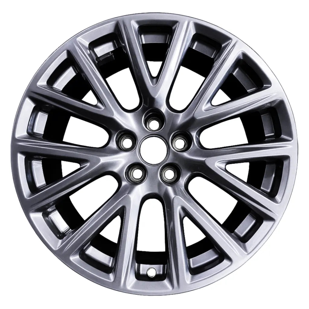 20-in Cadillac XT4 OEM wheel 4824 or 4825 2019-2023 Black or Hypersilver rim 84890841