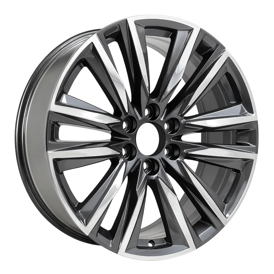 Angle view of the 22 Cadillac Escalade wheel replacement 2021-2024 replica rim ALY04869U90N