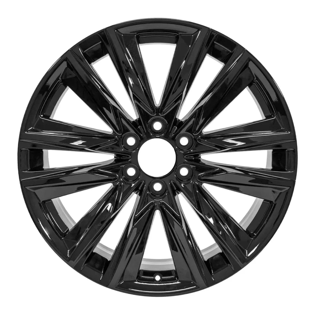 Front view of the 22 Cadillac Escalade wheel replacement 2021-2023 replica rim ALY04869U45N
