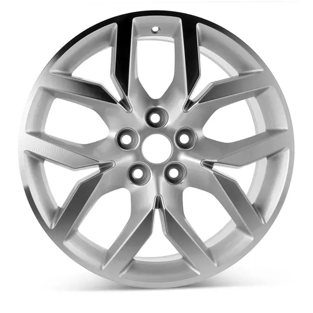 Angle view of the 19x8.5" Chevy Impala wheel replacement 2014-2020 replica rim ALY05614U10N, 20963712, 84507697