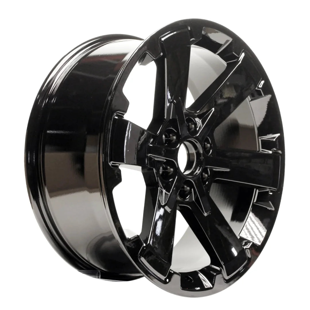 Angle view of the 22 GMC Trucks wheel replacement 2015-2020 replica rim ALY05662U45N part 19301162