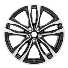 Front view of the 19" Machined Black Chevy Malibu wheel replacement 2018-2024 replica rim ALY05857U46N