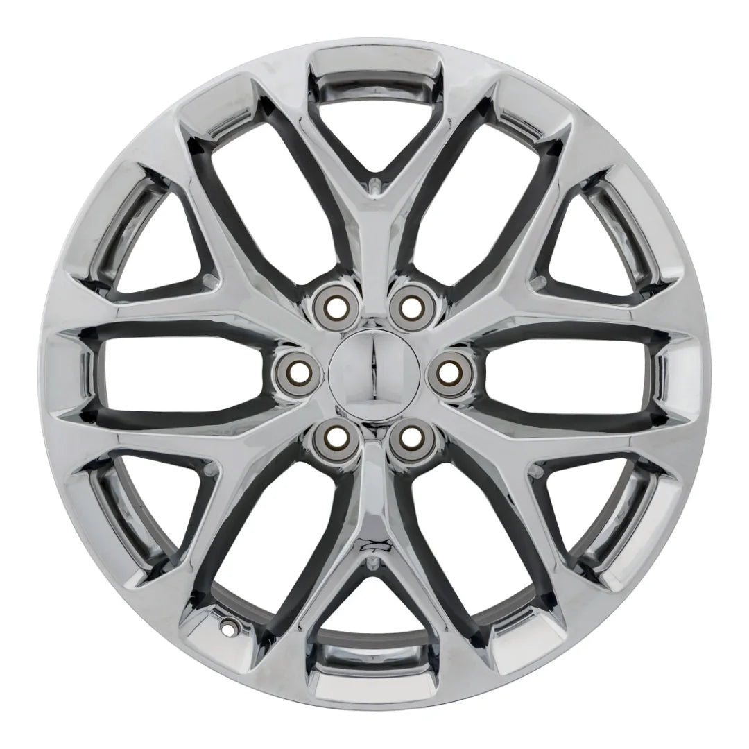 Front view of the 22 GMC Trucks wheel replacement 2019-2022 replica rim ALY05904U85N