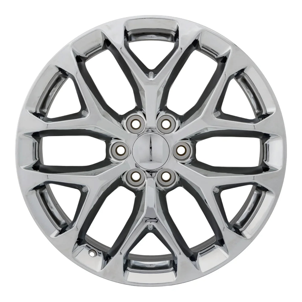 Front view of the 22 GMC Trucks wheel replacement 2019-2022 replica rim ALY05904U85N