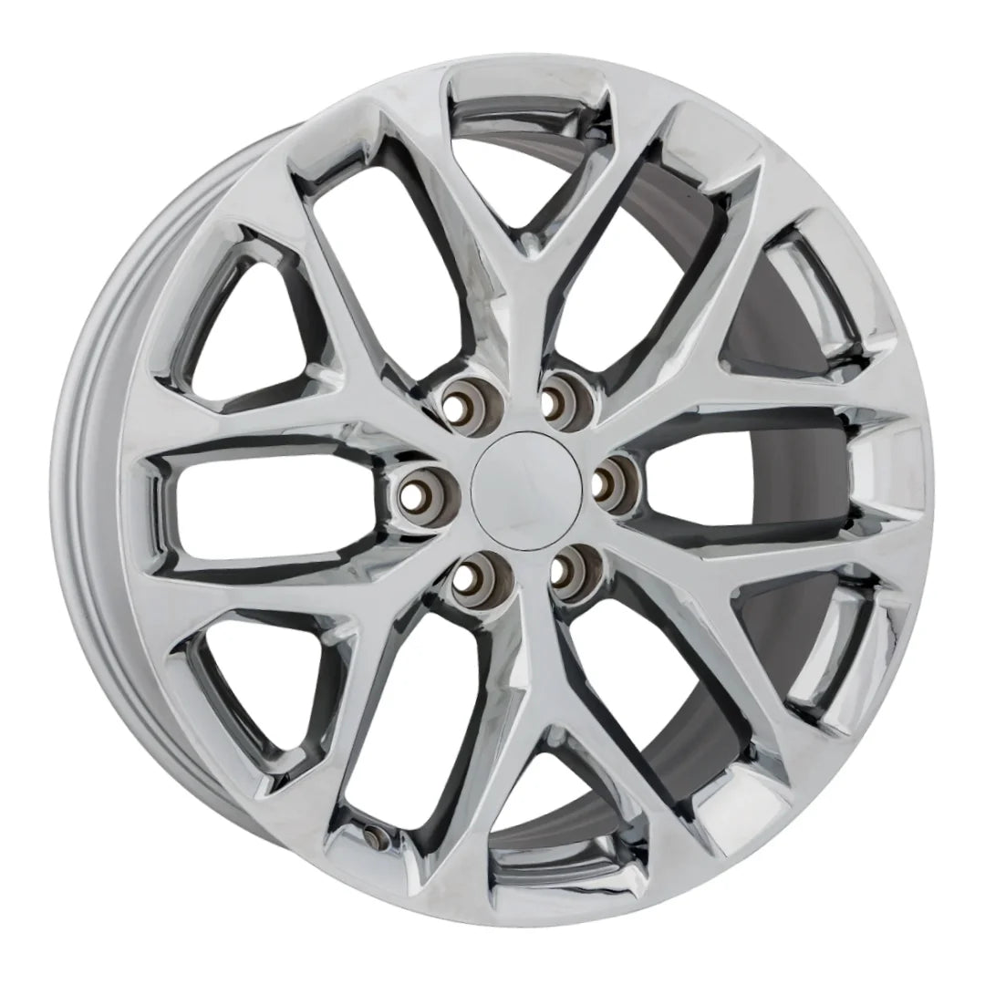 Front view of the 22 GMC Trucks wheel replacement 2019-2022 replica rim ALY05904U85N part 84040802