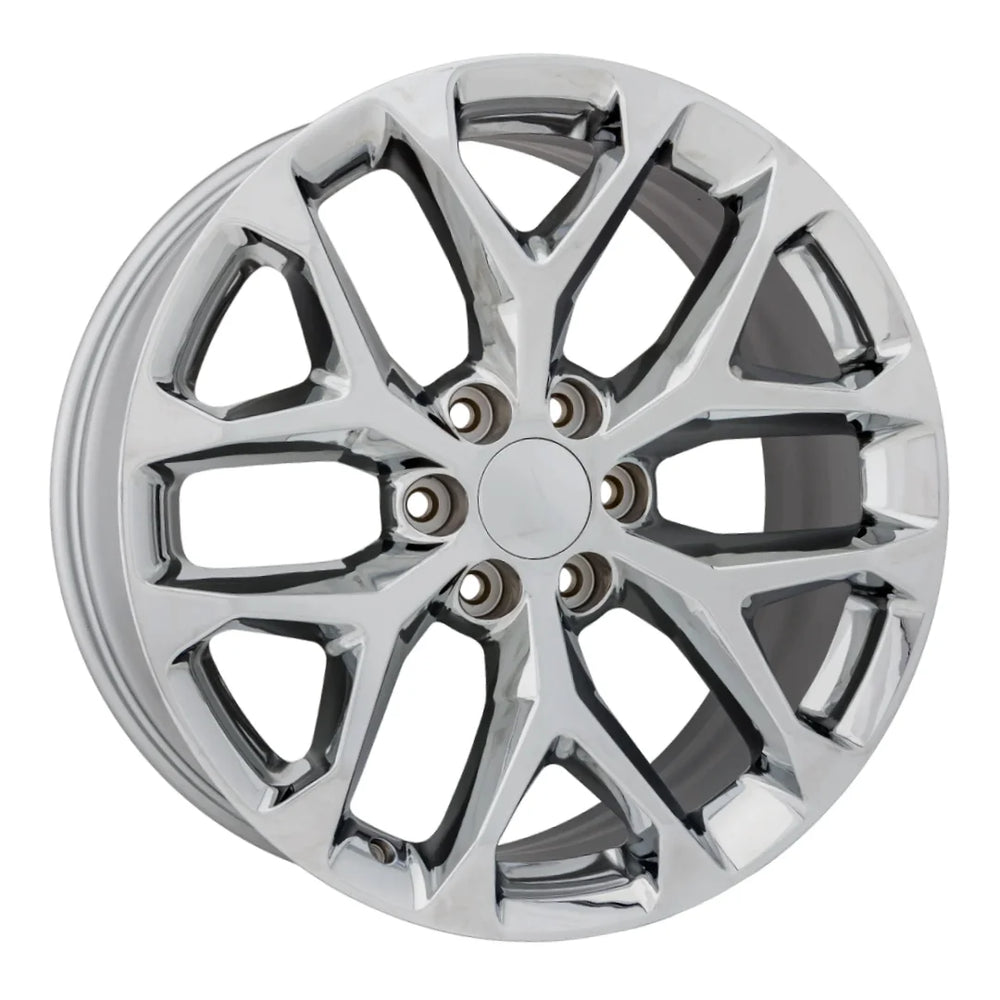 Front view of the 22 GMC Trucks wheel replacement 2019-2022 replica rim ALY05904U85N part 84040802