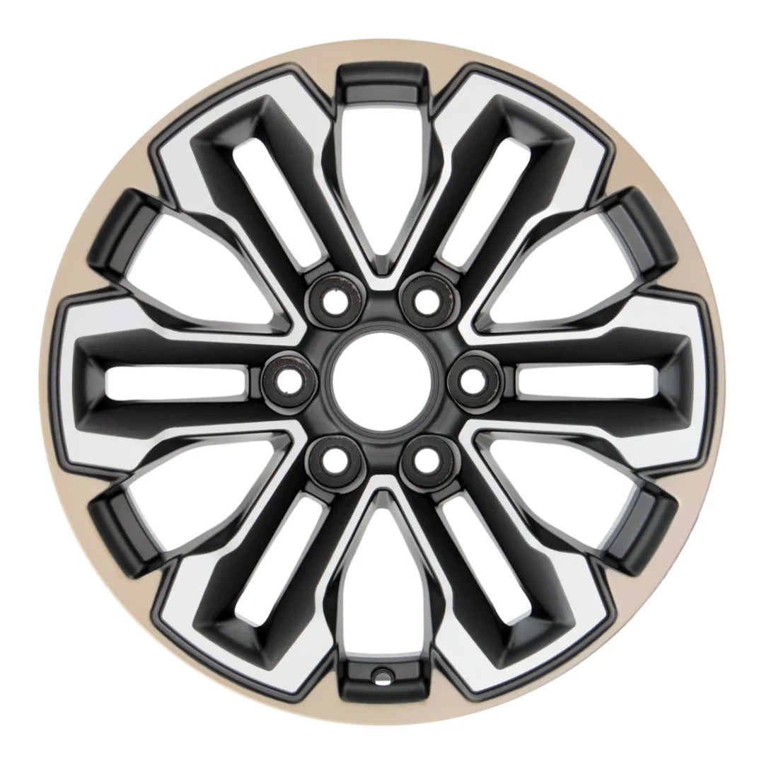Front view of the 18 GMC Sierra 1500 wheel replacement 2019-2020 replica rim ALY05905U30N