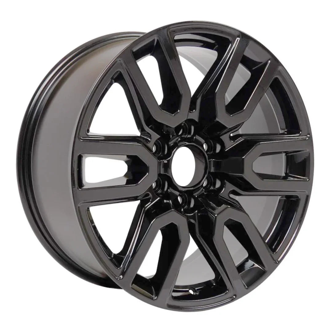 Angle view of the 20 Chevy Trucks wheel replacement 2019-2023 replica rim ALY05914U45N