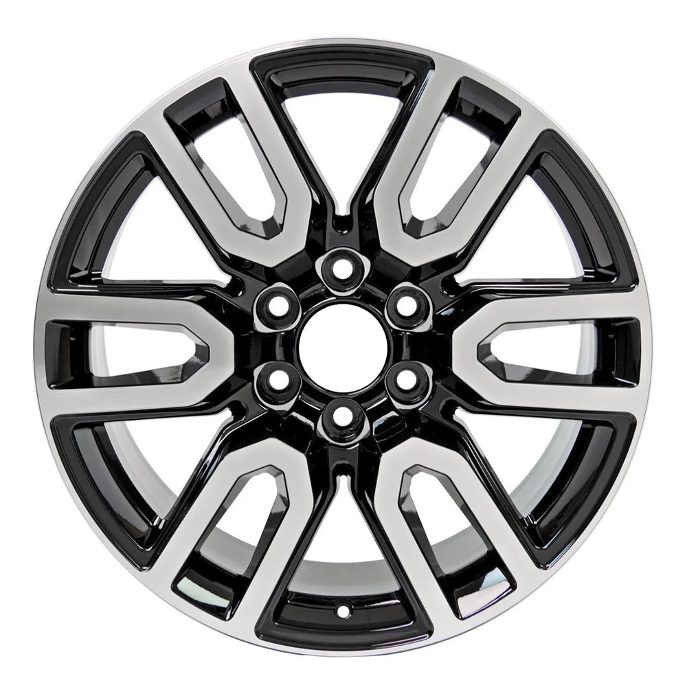 Front view of the 20 GMC Trucks wheel replacement 2019-2023 replica rim ALY05914U46N