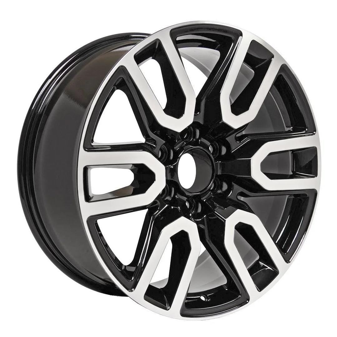 Angle view of the 20 GMC Trucks wheel replacement 2019-2023 replica rim ALY05914U46N