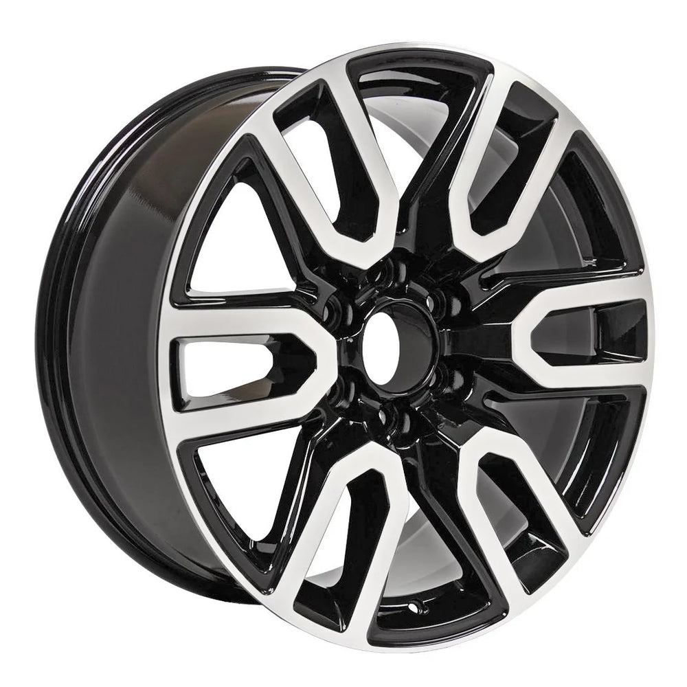 Angle view of the 20 GMC Trucks wheel replacement 2019-2023 replica rim ALY05914U46N