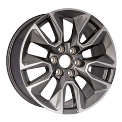 Angle view of the 20" 2019-2023 Chevy Trucks wheel replacement 5916 replica rim 23376222