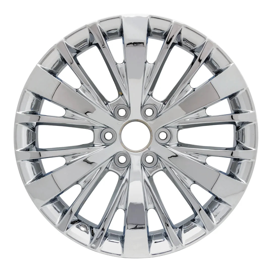 Front view of the 22" 2019-2023 GMC Trucks wheel replacement 5945 replica rim 84040804