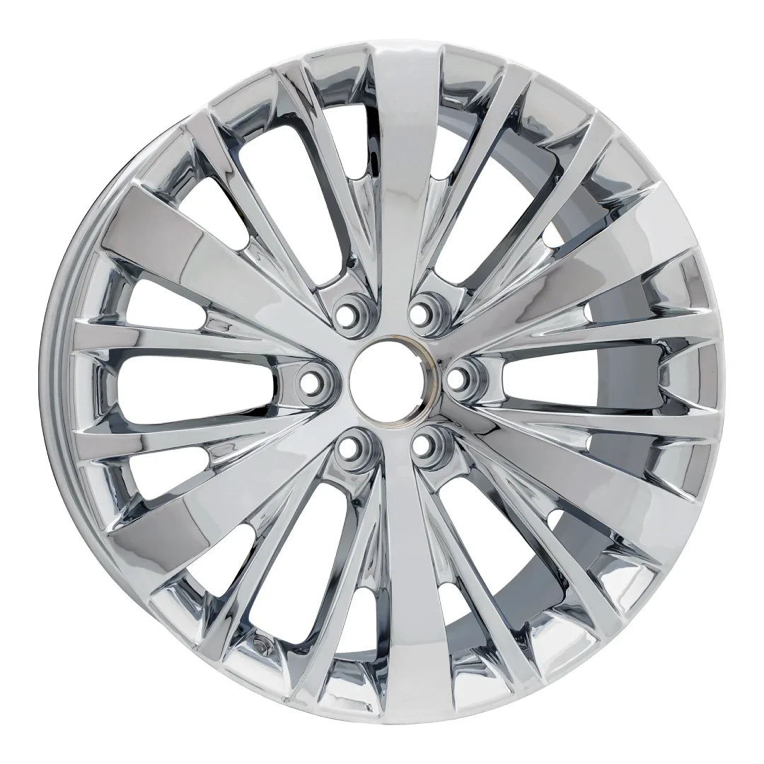 Angle view of the 22" 2019-2023 GMC Trucks wheel replacement 5945 replica rim 84040804
