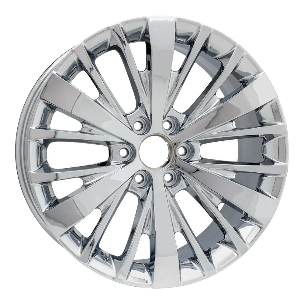Angle view of the 22" 2019-2023 GMC Trucks wheel replacement 5945 replica rim 84040804