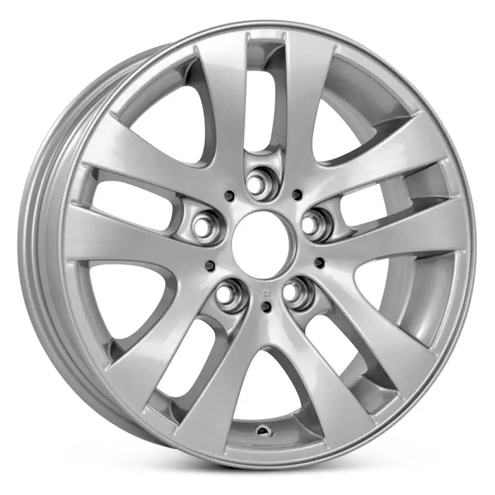 Angle view of the 16x7" BMW 3 Series wheel replacement 2006-2013 replica rim ALY59580U20N