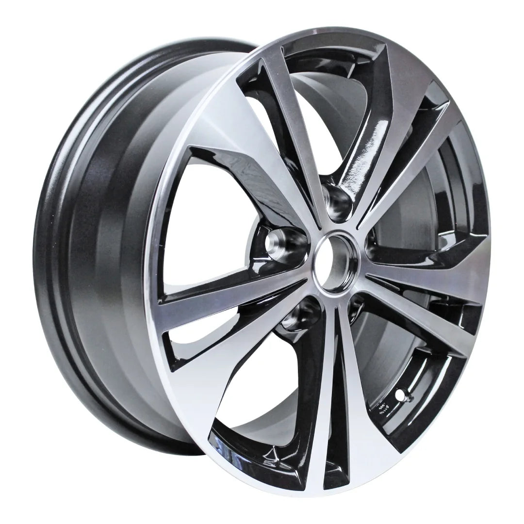 Angle view of the 16 Nissan Sentra wheel replacement 2020-2023 replica rim ALY62822U45N