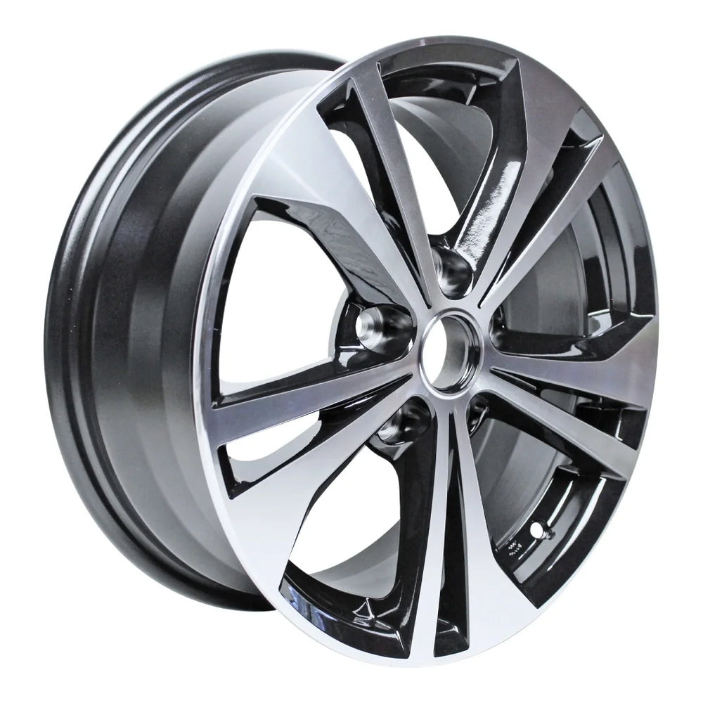 Angle view of the 16 Nissan Sentra wheel replacement 2020-2023 replica rim ALY62822U45N