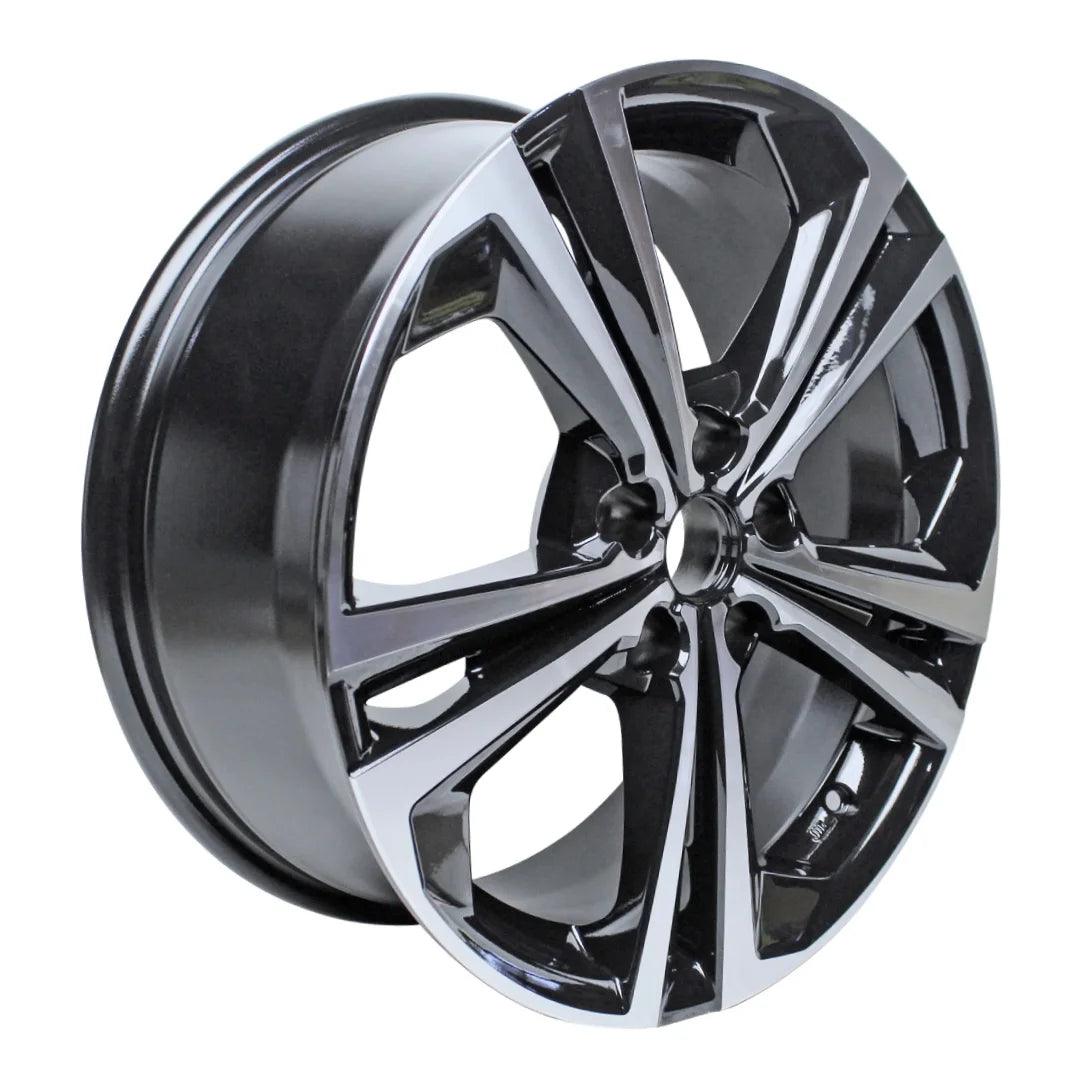 Angle view of the 18 Nissan Sentra wheel replacement 2020-2022 replica rim ALY62825U45N
