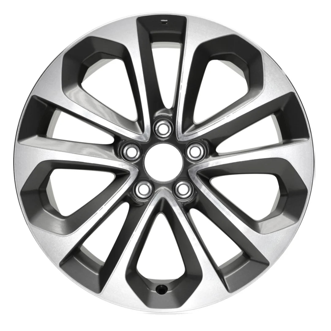 18-in Honda Accord rim ALY64048 2013-2015 Machined OEM Wheels 42700T2AA83