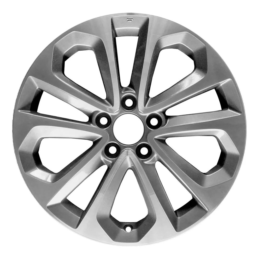 18-in Honda Accord rim ALY64048 2013-2015 Machined OEM Wheels 42700T2AA83