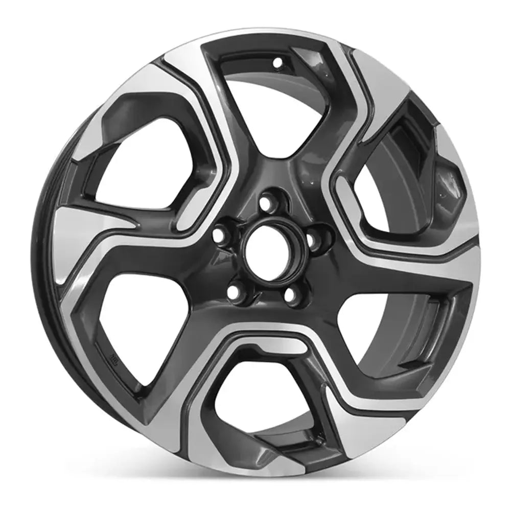 SiDe view of the 18x7.5" Honda CRV wheel replacement 2017-2019 replica rim ALY64111U35N, 42700TLAL87, 42700TLAL88