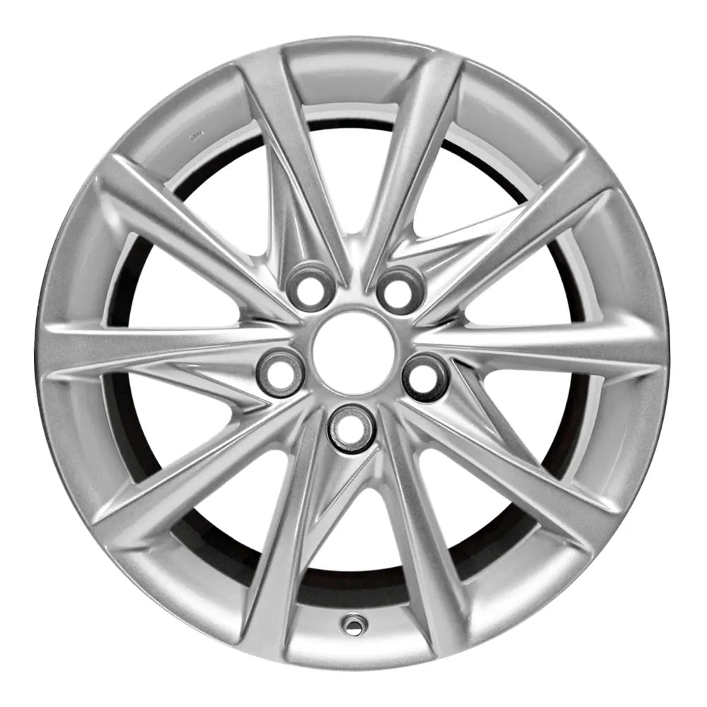 17x7 inch Toyota Prius rim ALY069601. Silver OEMwheels.forsale rim 4261A47040, 4261147250