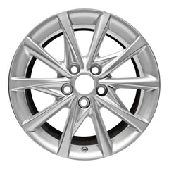 17x7 inch Toyota Prius rim ALY069601. Silver OEMwheels.forsale rim 4261A47040, 4261147250