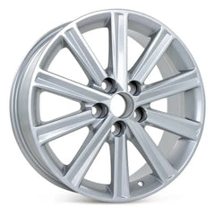 Angle view of the 17x7" Toyota Camry wheel replacement 2012-2014 replica rim ALY69603U20N, 4261106730 , 4261106760 