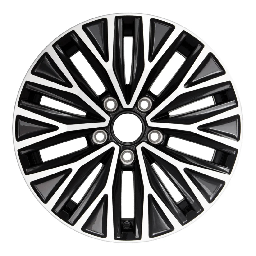 Front view of the 16 Volkswagen VW Jetta wheel replacement 2019-2021 replica rim ALY70044U45N