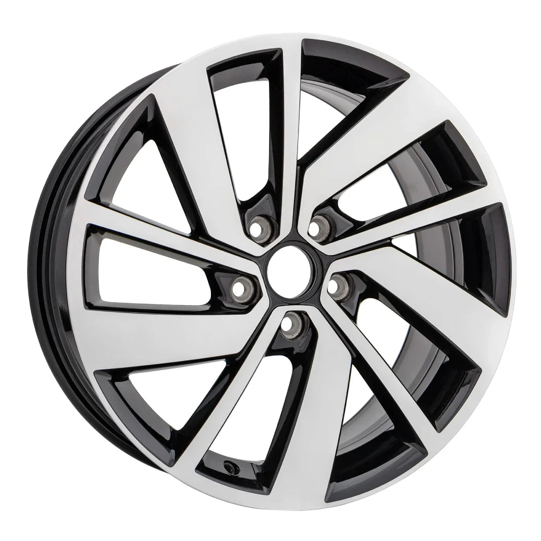 Angle view of the 18 Volkswagen VW Jetta GLI wheel replacement 2019-2021 replica rim ALY70060U45N