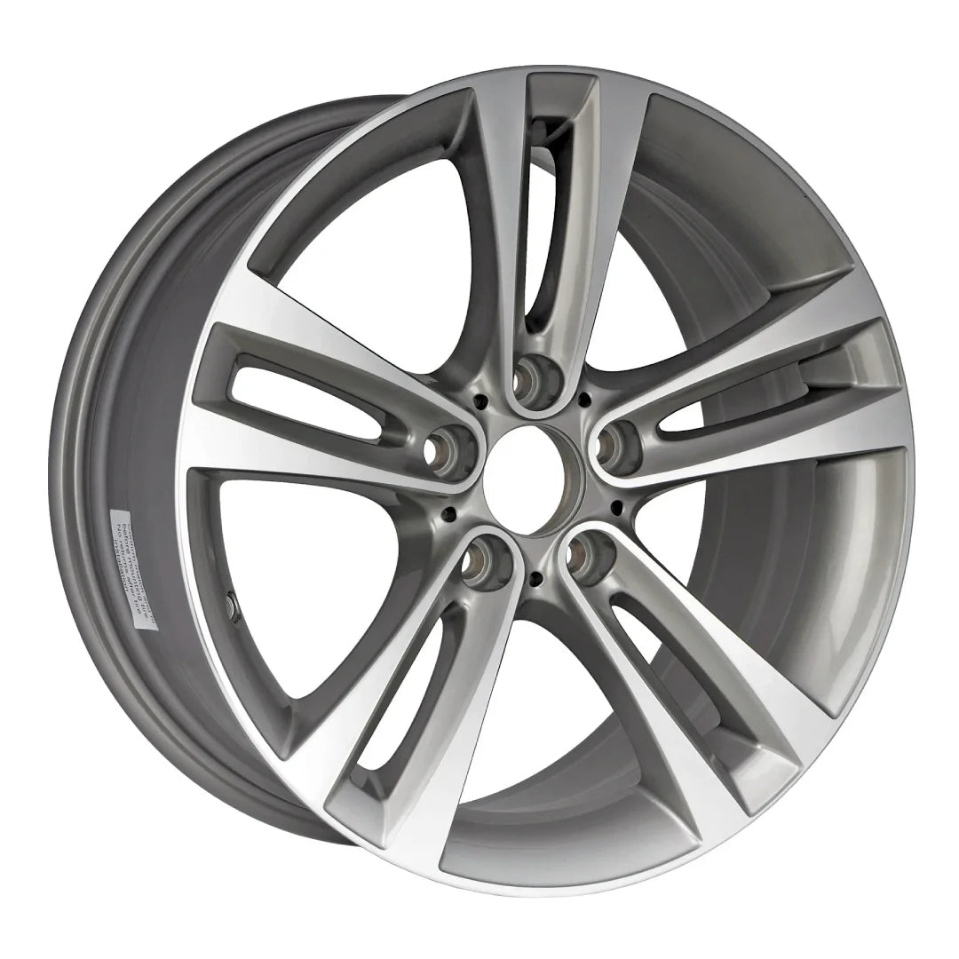 Angle view of the 18" 2011-2020 BMW 3 Series wheel replacement ALY71540U35N replica rim 36116889182