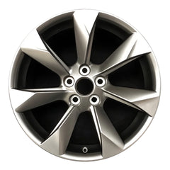 Front view of a 18-inch Lexus RX350 & RX450H OEM wheel. Gray rim part# 426110E240