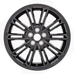 Front view of the 19x8 Black 2020-2021 Toyota Avalon replica rim ALY75234U46N. Wheel replacement part 4261107230