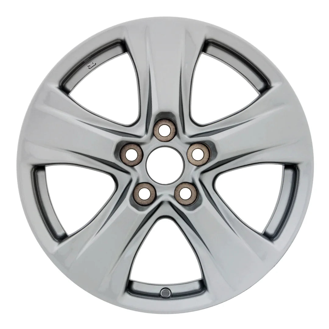 Front view of the 17x7 Gray 2019-2023 Toyota Rav4 replica rim ALY75240U15N. Wheel replacement part 426110R390