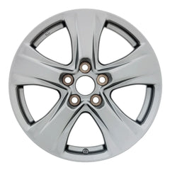 Front view of the 17x7 Gray 2019-2023 Toyota Rav4 replica rim ALY75240U15N. Wheel replacement part 426110R390