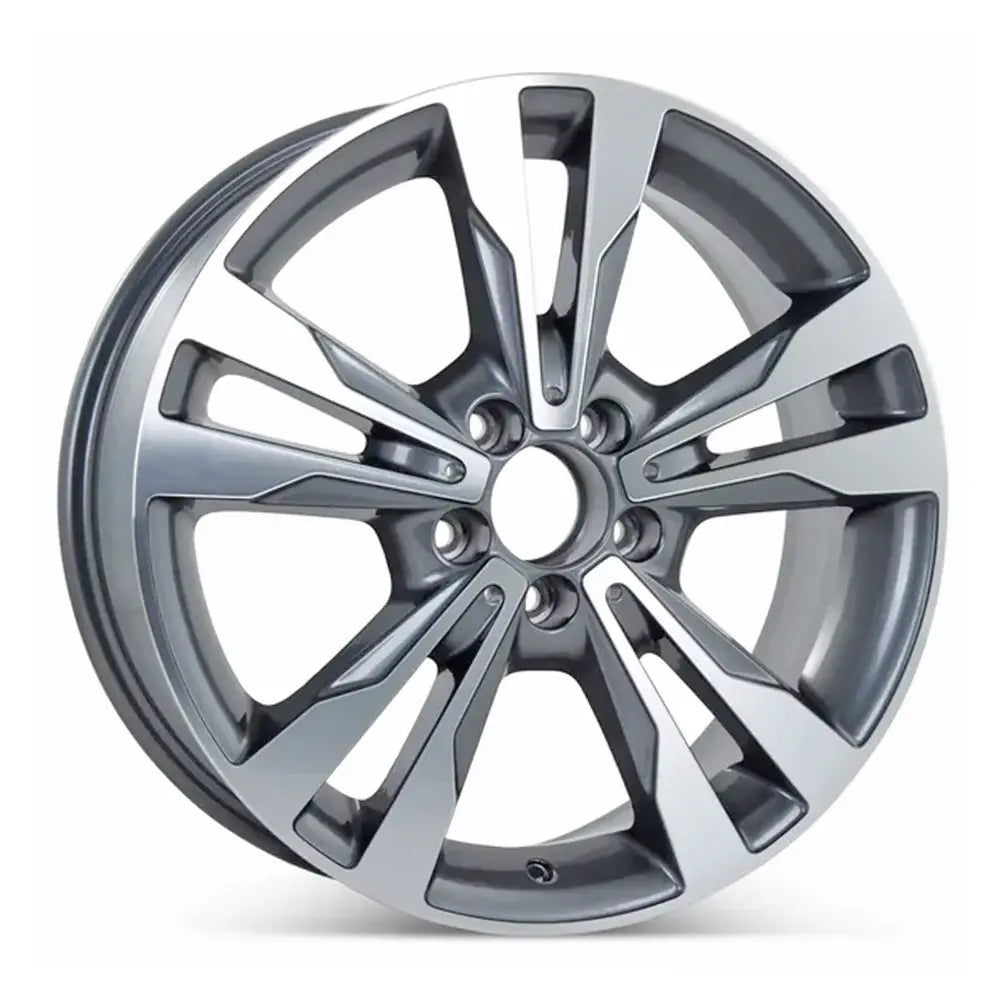 Angle view of the 18x8.5" Mercedes C300 wheel replacement 2015-2022 replica rim ALY85371U35N