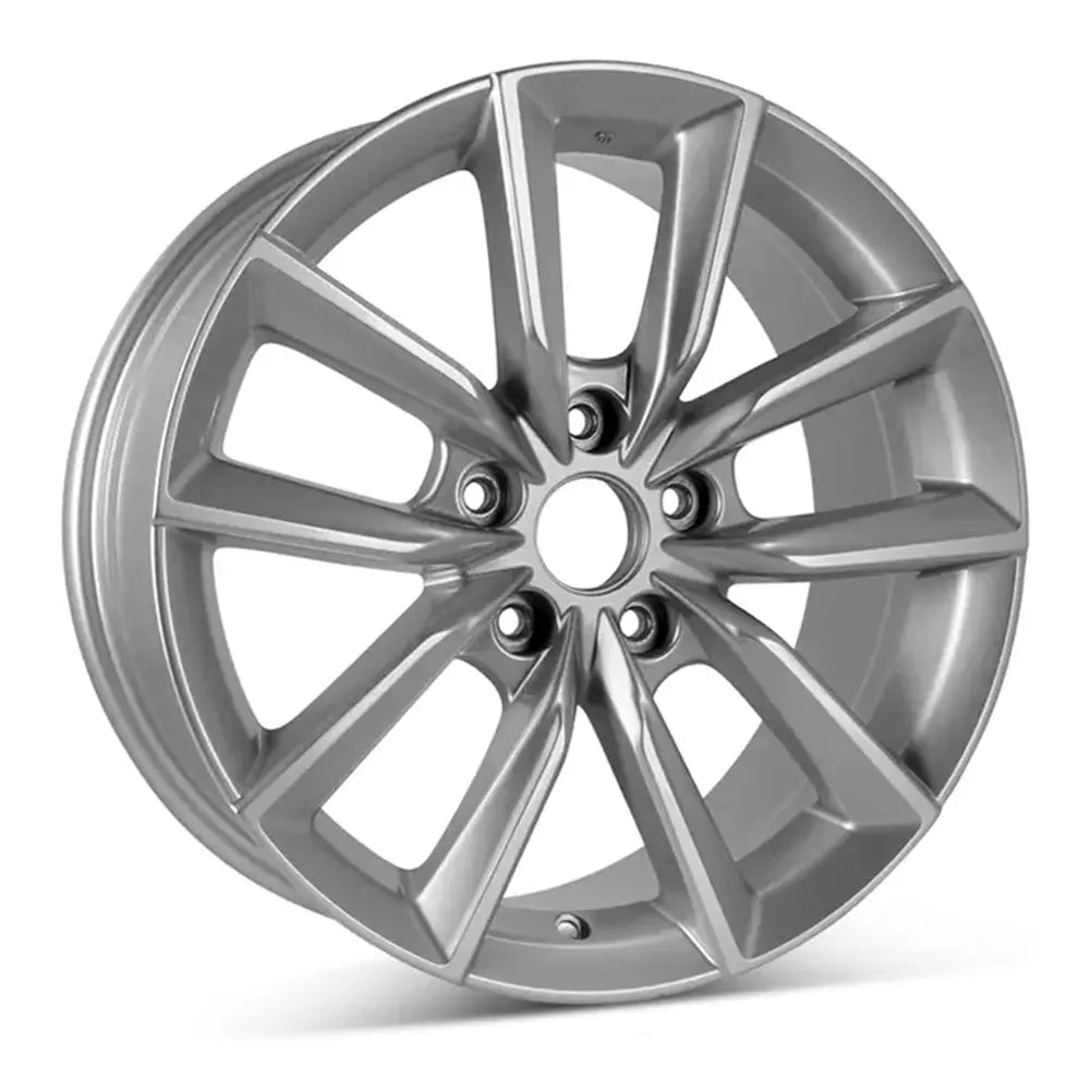 Angle view of the 17x7.5" Honda Accord wheel replacement 2021-2022 replica rim ALY96976U20N
