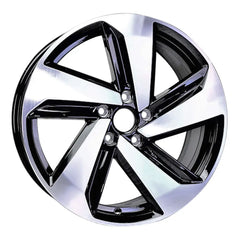 angle view of a 70056u45-volkswagen-vw-golf-gti-replica-wheels-rims-70056-5gm601025qfzz