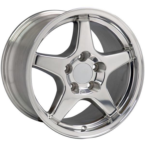 17" Polished wheel replacement for Pontiac Firebird 1993-2002. Replica Rim 4750778