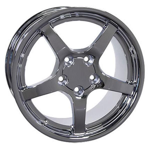 18" Chrome wheel replacement for Pontiac Firebird 1993-2002. Replica Rim 9096655