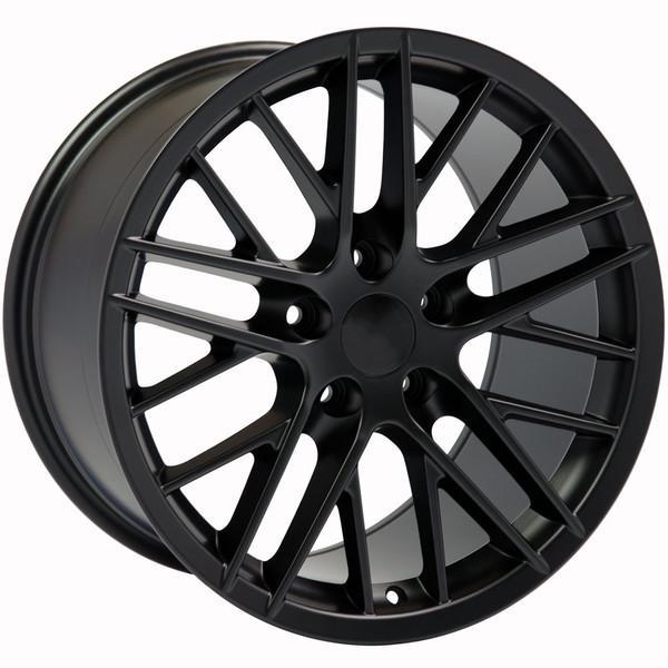 19" Black wheel replacement for Chevy Corvette  2005-2013. Replica Rim 9453141