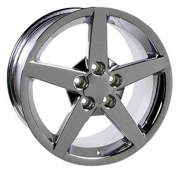 19" Chrome wheel replacement for Chevy Corvette  2005-2013. Replica Rim 4750562