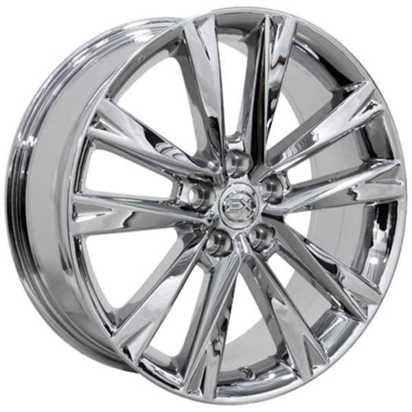 19" Chrome wheel replacement for Toyota Sienna 1998-2017. Replica Rim 9472290