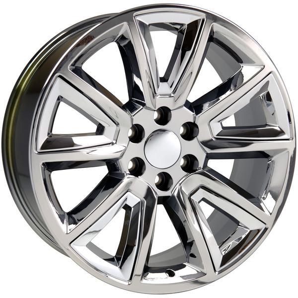 20" Chrome wheel replacement for Chevy Blazer 1992-1994. Replica Rim 9505985